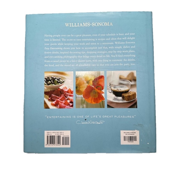Williams-Sonoma Entertaining: Easy Entertaining Hardcover - Picture 2 of 3